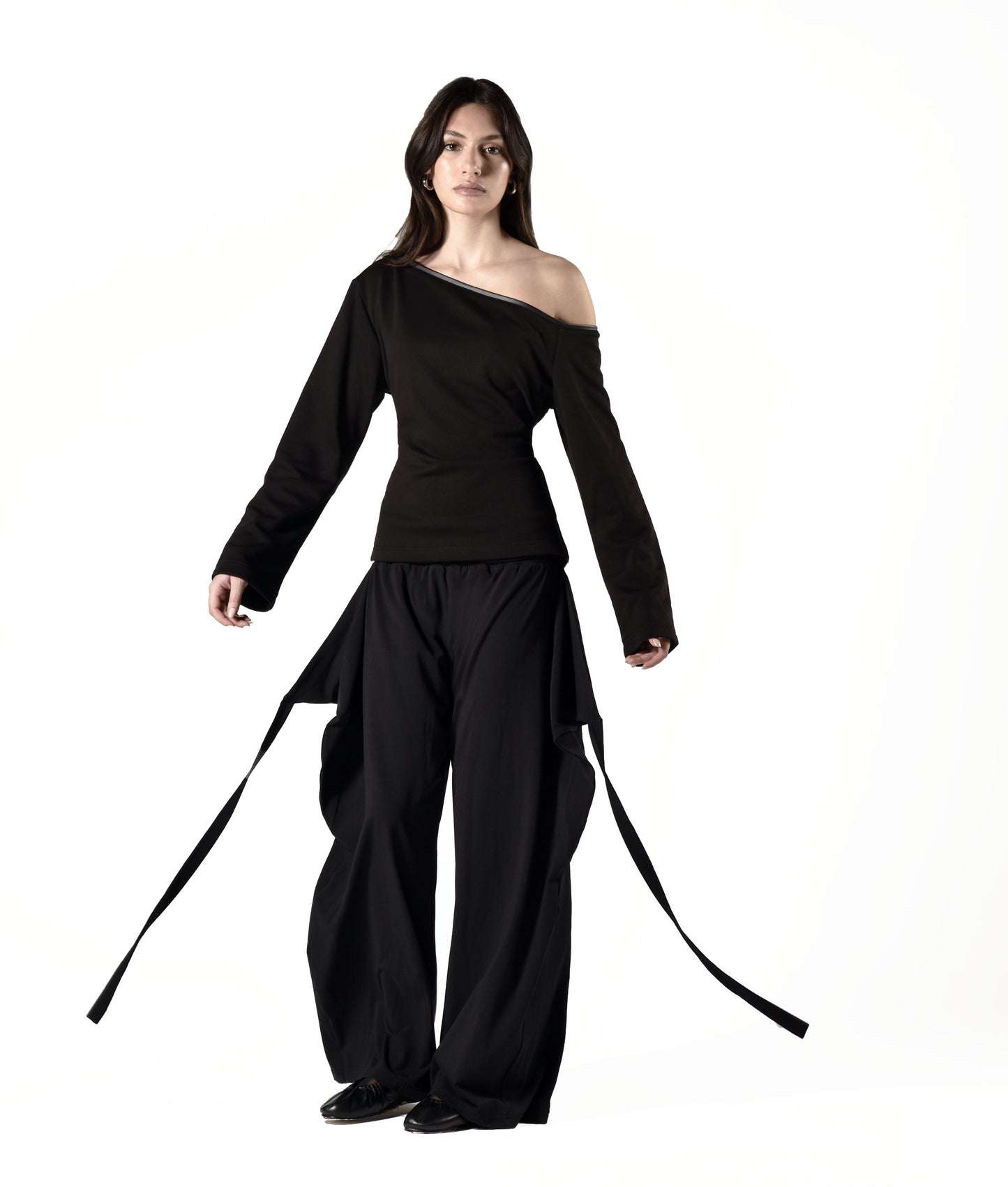 Multi-wear tying pants