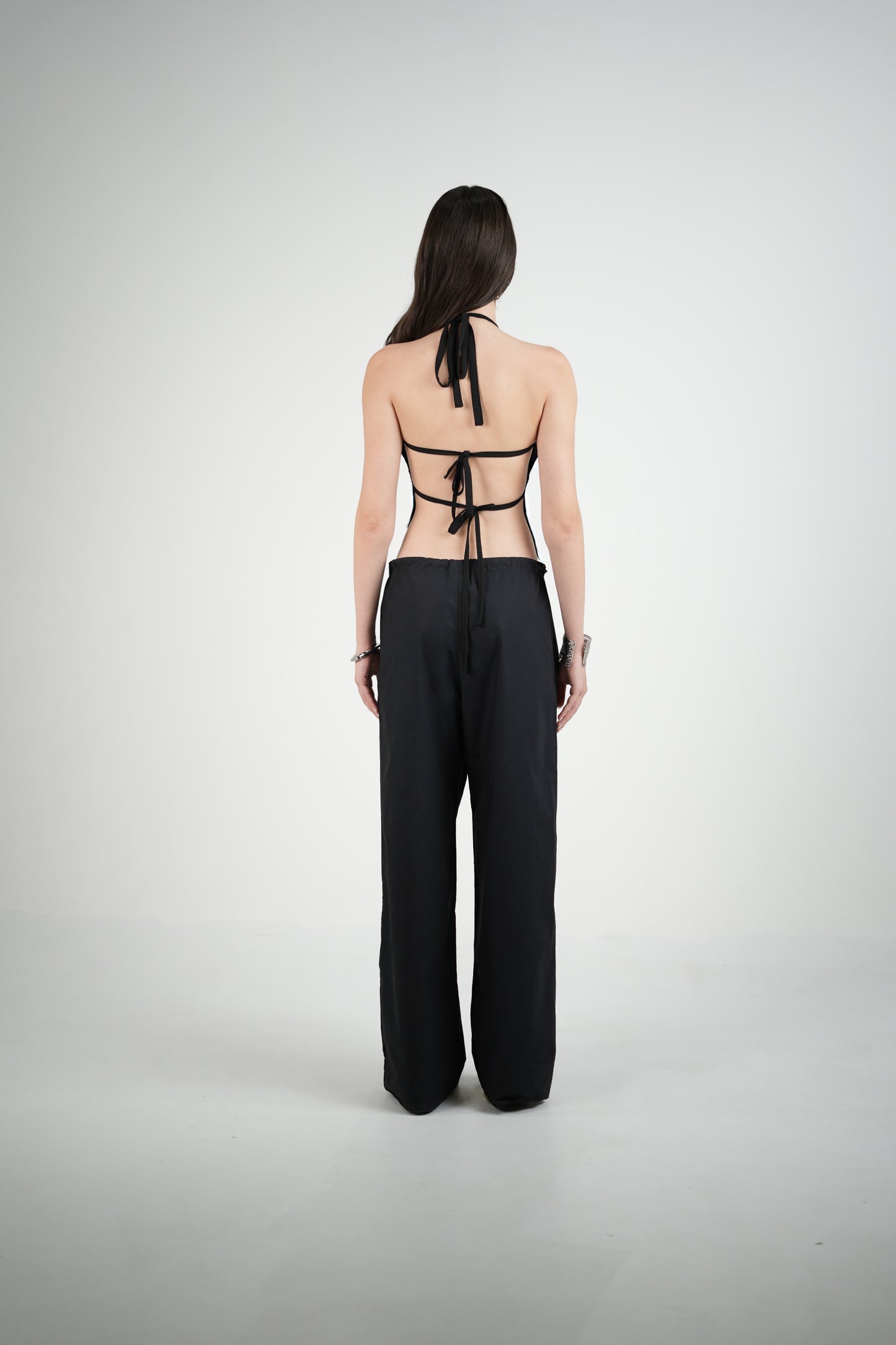 Backless Buckle Top